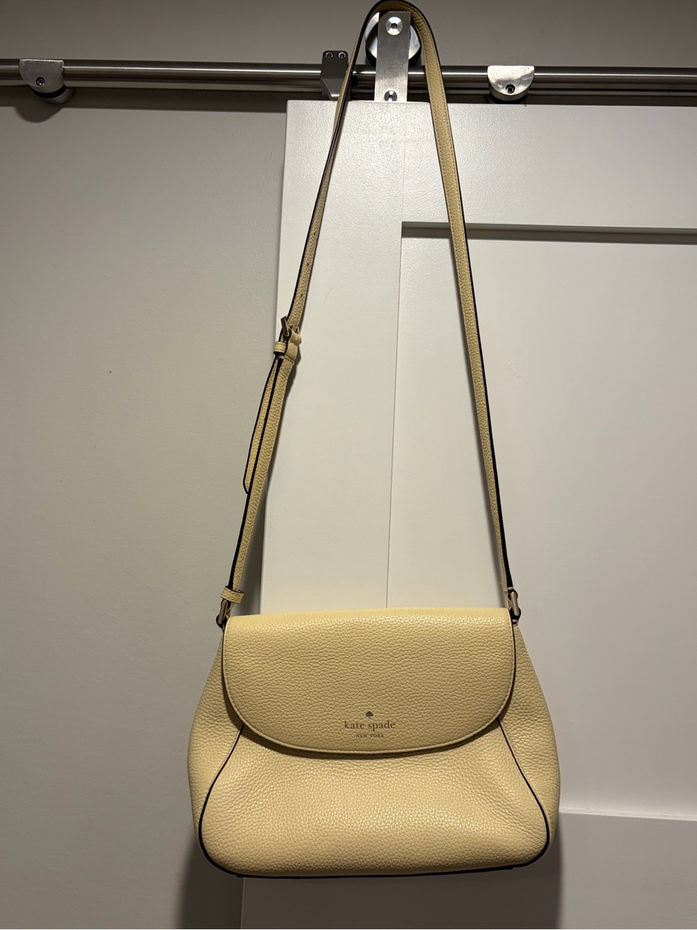 kate spade butter yellow crossbody bag